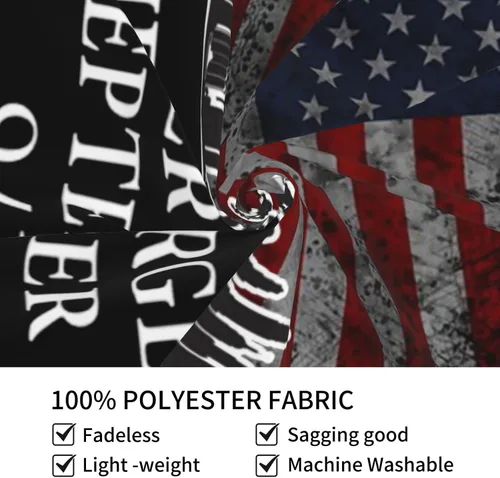 Vista 8 de Rqwaaed 9/11 Septiembre 11th We Will Never Forget Tapestry embellece perfectamente la pared 29x37in