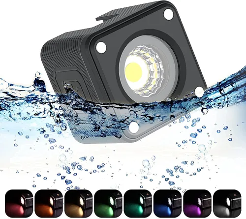 Vista 6 de ULANZI Luces de video RGB VL49 + linda luz impermeable LITE de ULANZI