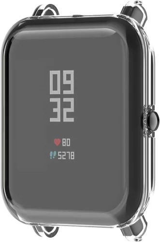 Vista 9 de BabyValley Funda compatible con Amazfit Bip/Bip U/Bip Lite - Carcasa protectora de pantalla para Bip/Bip U/Bip Lite (negro)