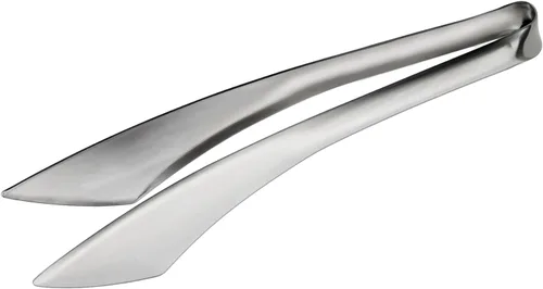 Vista 5 de Winco Pinzas para servir curvadas de grado comercial de 6 pulgadas, color negro