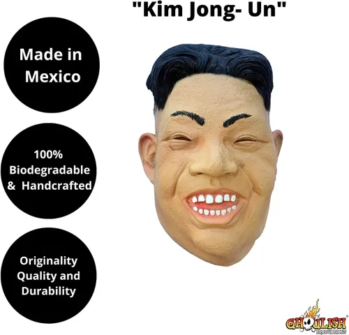 Vista 2 de Mascarilla Ghoulish Masks Kim Jong-Un Adulto