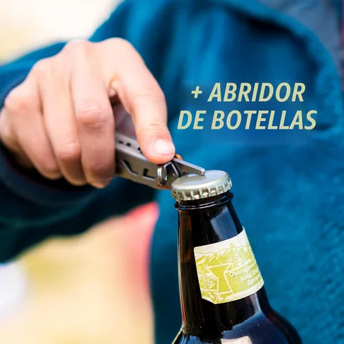Vista 6 de Cuchillo de bolsillo multiherramienta EDC Gerber Gear Armbar Slim Drive con destornillador, abridor de botellas, naranja quemado