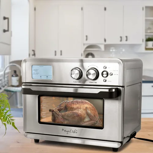 Vista 8 de MegaChef Horno tostador multifunción con 21 presets