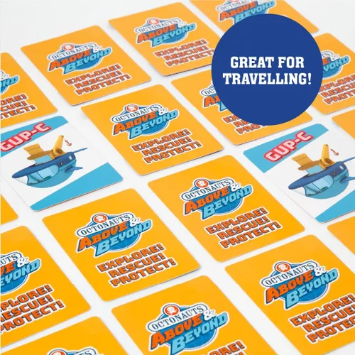 Vista 7 de Mighty Mojo Octonauts - Juegos de cartas clásicos para niños, juego de memoria, Go Fish & Old Maid, divertido juego familiar para niños y niñas