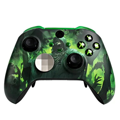 Vista 22 de Xbox Elite Series 2 Custom Soft Touch Controller - Soft Touch Feel, Added Grip, Cool Blue Color - Compatible with Xbox One, Series X, Series S