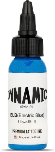 Vista 23 de Dynamic - Tinta de tatuaje, varios tamaños y colores, 1 Ounce, Azul