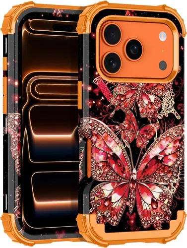 Vista 43 de Rancase Funda para iPhone 11, tres capas de alta resistencia a prueba de golpes, protección de plástico duro + funda protectora de goma de silicona