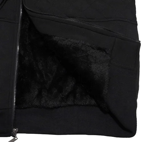 Vista 29 de Chaqueta con capucha con cremallera completa y forro de sherpa
