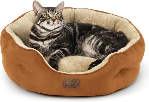 Vista 18 de Bedsure AeroFrost™ - Cama refrescante para perros pequeños, redonda