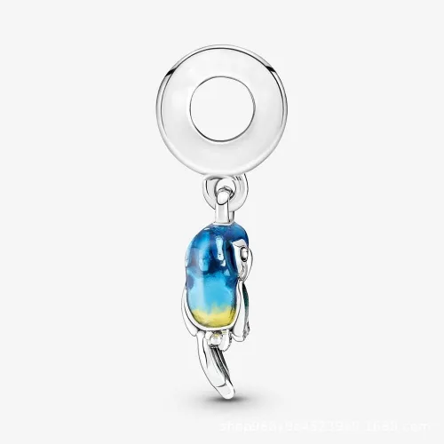 Vista 3 de 925 Sterling Silver Charms for Bracelets and Necklaces Flower Mouse Heart Travel Beads Family Tree Charms Jewelry Gift for Women Girls