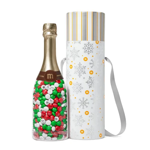 Vista 9 de M&M'S WORLD Dulces de Chocolate con Leche de Navidad - 2 Libras de Chocolate de Color Festivo a Granel Para Bolsas de Dulces de Navidad