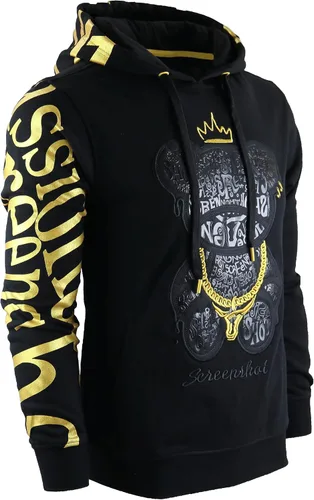 Vista 49 de SCREENSHOT Sudadera urbana de forro polar para hombre, diseño de dibujos animados de animación, parche bordado de gel