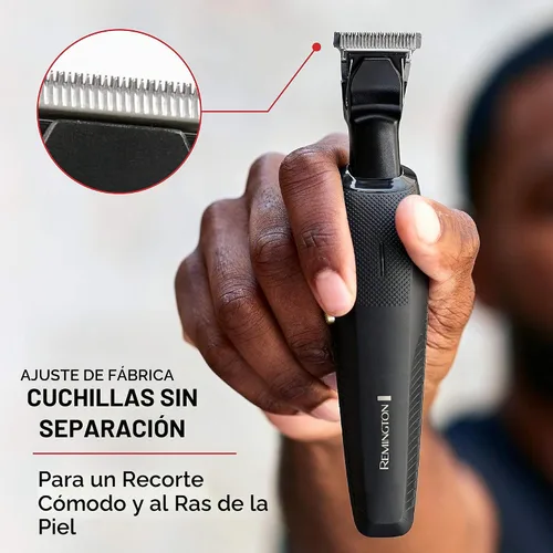 Vista 5 de Remington Ultimate Precision Multigroomer Powered Clipper, juego de 11 piezas, kit de peluquería de pelo negro