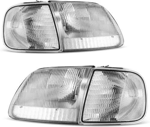 Vista 11 de oEdRo Ensamble de faros compatible con Dodge Ram 1500 2009-2018/Dodge Ram 2500 3500 2010-2018/Ram 1500 Classic 2019-2022 Carcasa de faro cromada