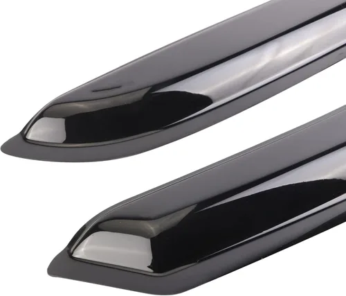 Vista 2 de DYRDINSHOW Visera de ventana compatible con parasoles Mitsubishi Outlander 2022-2023, deflector de viento, protectores de lluvia