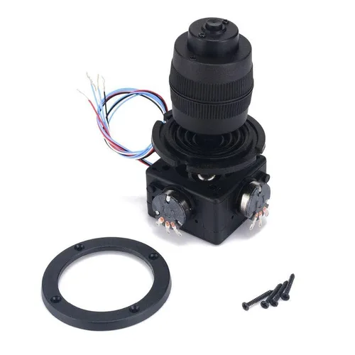 Vista 2 de GamlReid Botón de potenciómetro de joystick de 4 ejes duradero para JH-D400X-R4 10K 4D con alambre negro