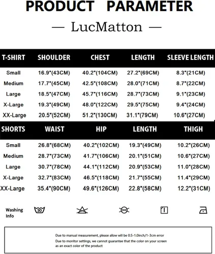 Vista 7 de Conjunto de camiseta y pantalones cortos para hombre con estampado africano de LucMatton
