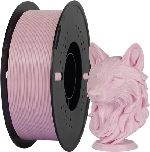 Vista 10 de Kingroon Filamento de impresora 3D PLA Plus (PLA+), 10 rollos, precisión dimensional +/- 0.001 in, carrete de 22 libras (22 libras), 0.069 in, negro