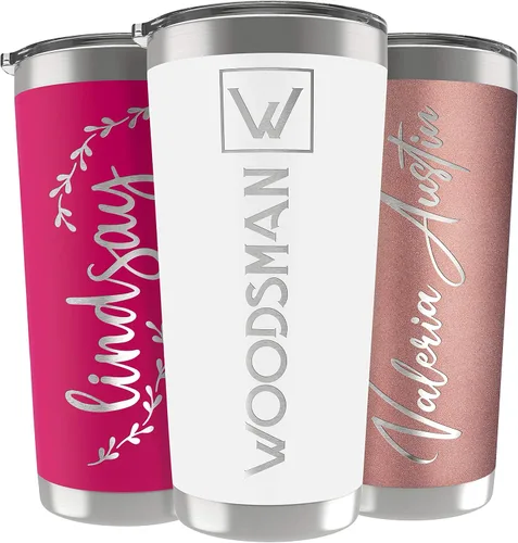 Vista 32 de Regalos personalizados para hombres, 30 onzas, vasos personalizados con tapa, azul marino, tazas de café de viaje aisladas, juego de popote