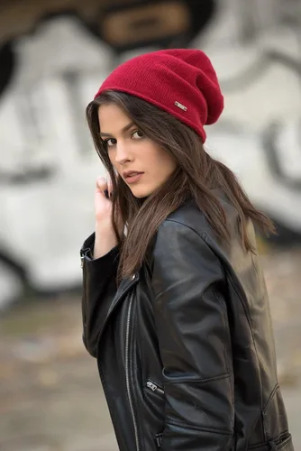 Vista 7 de Frost Hats Sombrero unisex de cachemira italiana Slouchy CSH-742-W
