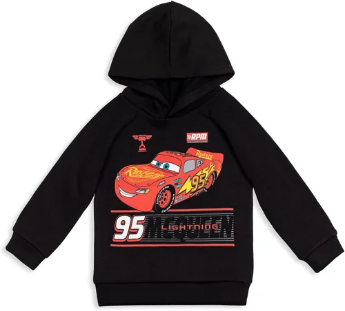 Vista 2 de Disney Pixar Cars Lightning McQueen - Conjunto de sudadera con capucha y pantalones de vellón