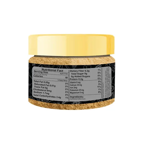 Vista 2 de EDZZEL Natural Hing (Asafoetida) 1 oz / 28.34 gramos (juego de 1)