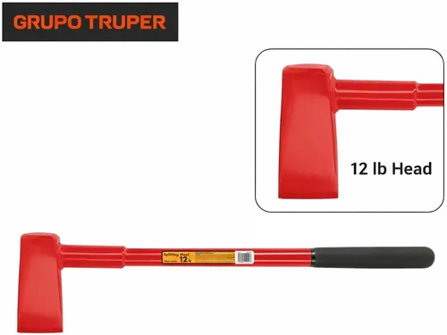 Vista 3 de Truper mazo de división, Mango de acero de 68.58 cm