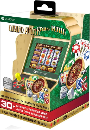 Vista 7 de My Arcade Casino Pixel: Videojuego de casino, Juegos de casino, Llavero portátil Arcade, Póker, Máquina tragamonedas