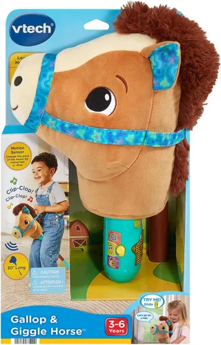 Vista 7 de VTech Gallop and Giggle Horse Stick Pony with Motion Sensor