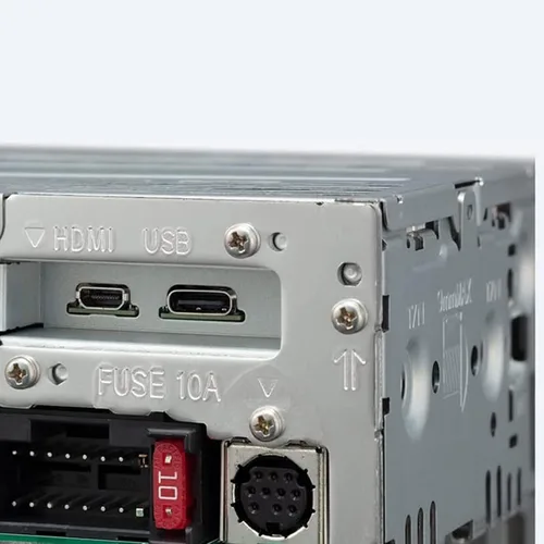 Vista 6 de Sony XAV-AX6000 Receptor multimedia de 7 pulgadas con Apple CarPlay/Android Auto inalámbrico, entrada de video HDMI y listo para Maestro