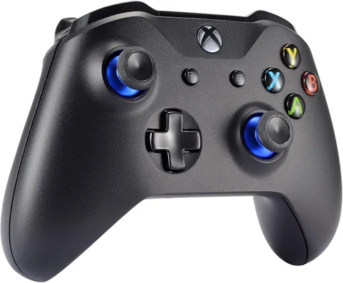 Vista 5 de eXtremeRate Palillos analógicos de repuesto para Xbox One One S X de 4 pares multicolores cromados mate para Xbox One