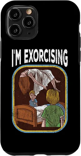 Vista 29 de Funda de nostalgia vintage de película de terror para iPhone 16