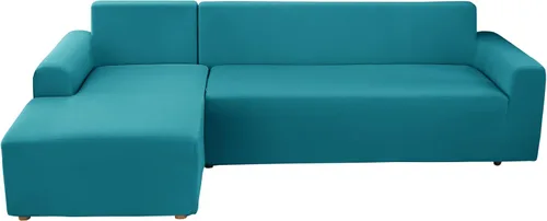 Vista 19 de MIFXIN Fundas de sofá modulares en forma de L, 2 piezas, elásticas tipo L, para sofá o sillón, protector de muebles para sala de estar, mascotas
