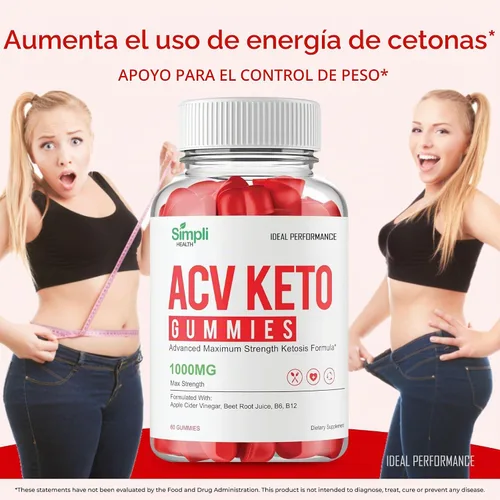 Vista 7 de Simpli Health ACV Keto + Gomitas, SimpliHealth ACV Keto Suplemento Gomitas - Máxima fuerza, Simpli ACV Gomitas, fórmula avanzada de apoyo natural