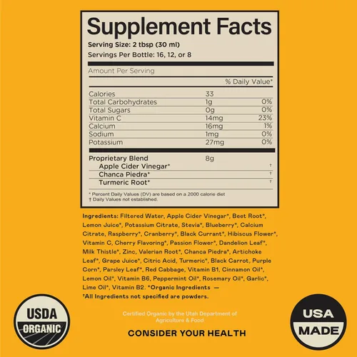 Vista 3 de Complete Natural Products Liver Complete 8oz, paquete completo de limpieza y equilibrio de la vesícula biliar de 8 onzas