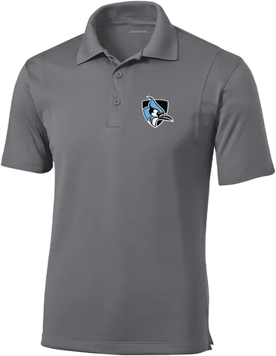 Vista 94 de Polo atlético de micro piqué NCAA para hombre Prime con cuello propio
