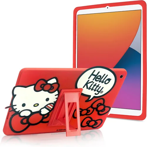 Vista 9 de Bluey Funda para iPad para Niños - Funda 10.2 para iPad de 9ª/8ª/7ª Generación - 2019/2020/2021 Funda para Tablet con Soporte, Protector de Silicona