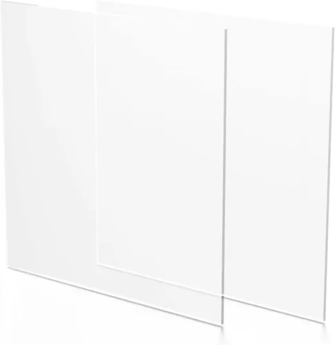 Vista 21 de Fab Glass and Mirror ACR12M5X7RC - Hoja de plexiglás acrílico de plástico PET de 5 x 7 x 1/2 pulgadas de grosor con película protectora, peso ligero