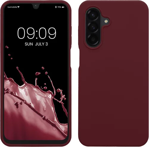 Vista 274 de kwmobile Funda Compatible con Samsung Galaxy A14 5G - Funda de teléfono de TPU y silicona con acabado suave - Verde Lima