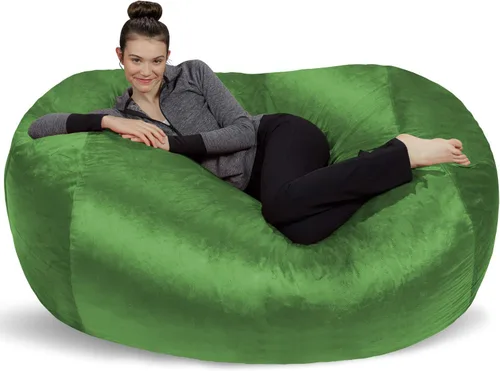Vista 84 de [Usado] Sofa Sack Funda para Silla Puff Solo la Funda, para Adultos y Niños, Sin Relleno, Cómoda y Esponjosa, Funda de Repuesto para Silla Puff