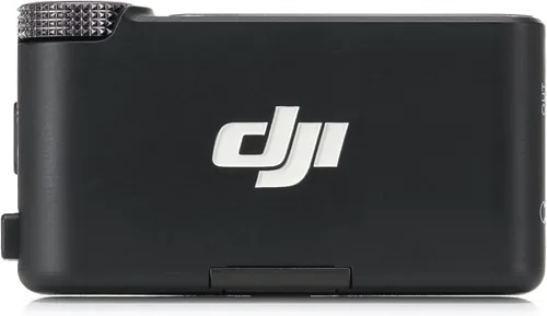 Vista 2 de DJI Receptor de micrófono 3, mini micrófono inalámbrico para iPhone/cámara/Android, ligero e intuitivo, micrófono de solapa, flotador de 32 bits