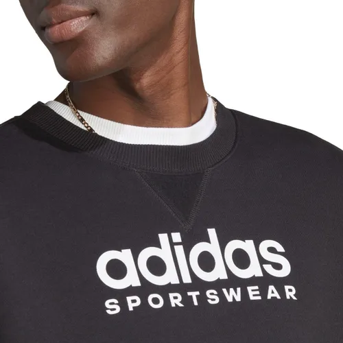 Vista 3 de adidas Sudadera con estampado de forro polar All Szn para hombre