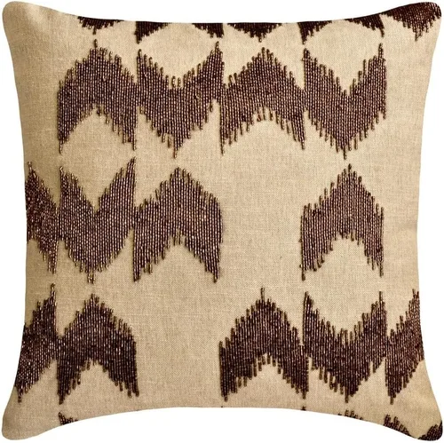 Vista 7 de The HomeCentric Funda de almohada decorativa marrón de 12 x 12 pulgadas, fundas de almohada de piel sintética con textura y almohadas sólidas