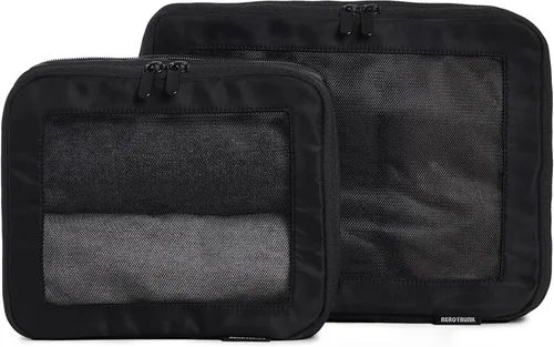 Vista 21 de Aerotrunk Cubos de embalaje de compresión para viajes, paquete de 2, beige
