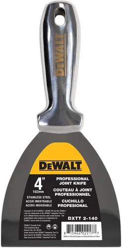 Vista 16 de DEWALT - Cuchillo para masilla de 1.5" de acero inoxidable total Hoja de masilla de metal pulido premium de una pieza 2-401