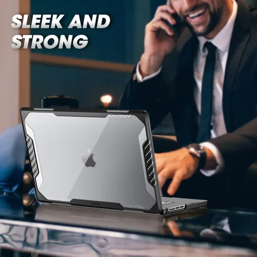 Vista 13 de SUPCASE para Funda de MacBook Air de 15 Pulgadas 2025/2024/2023 (Unicorn Beetle), M4 A3241 / M3 A3114 / M2 A2941 Funda Protectora de Carcasa Rígida