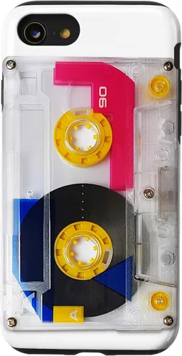 Vista 18 de iPhone 12/12 Pro Vintage Cassette Tape Retro 80s 90s Music Mixtape Case