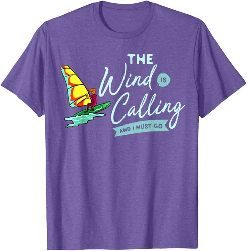 Vista 6 de Windsurfing Board Camiseta Windsurfer, Negro