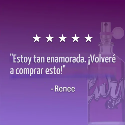Vista 5 de Curve Fragancia de perfume para mujer, aroma casual de día o noche, Curve Crush, 1.7 onzas líquidas