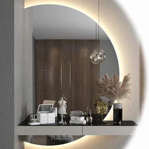 Vista 8 de Espejo de maquillaje para montar en la pared, moderno espejo de baño inteligente antivaho de alta calidad, espejo de cuerpo entero, espejo